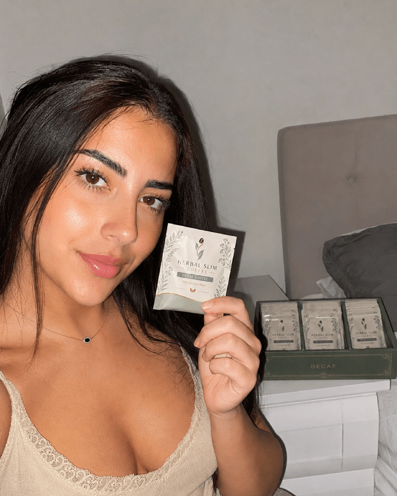 عميل سعيد مع Herbal Slim Coffee