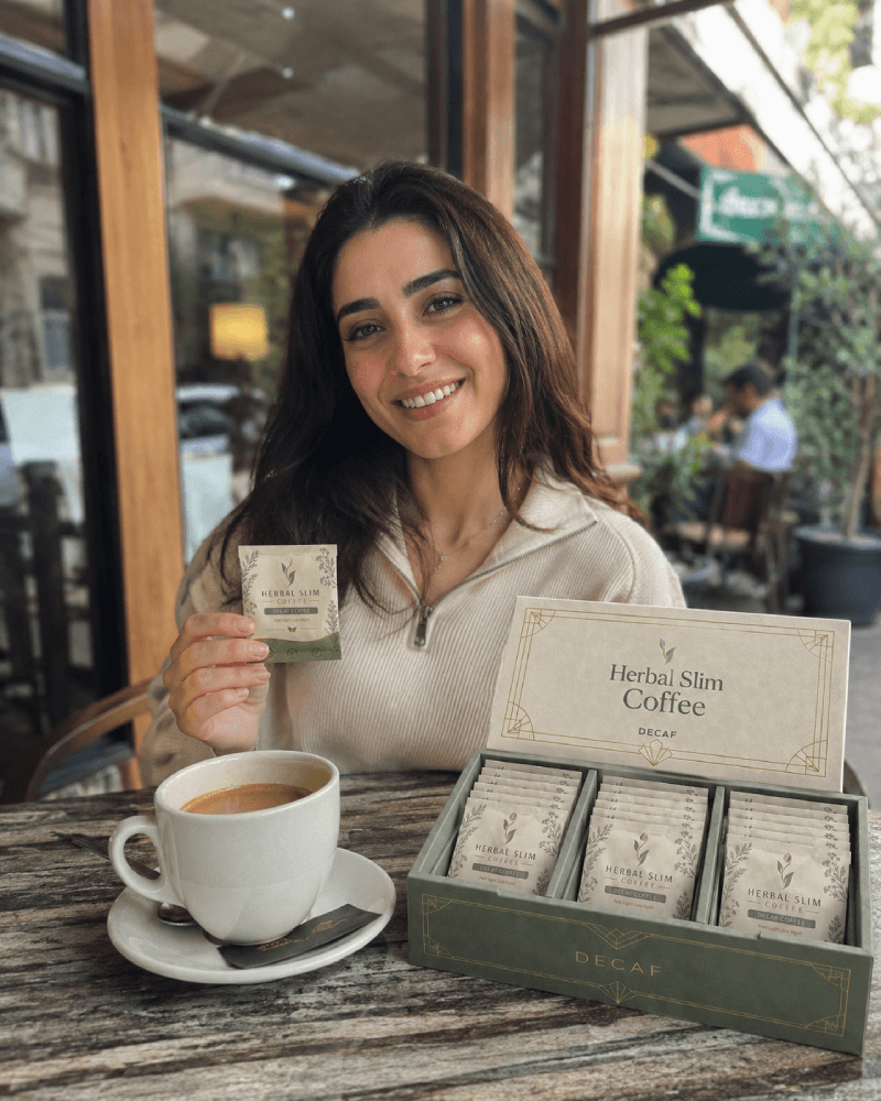 عميل سعيد مع Herbal Slim Coffee