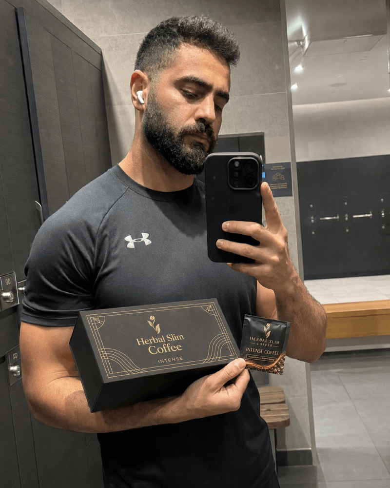 عميل سعيد مع Herbal Slim Coffee