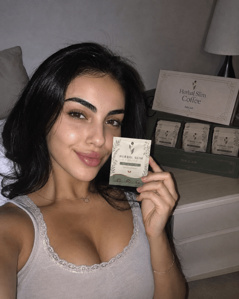 عميل سعيد مع Herbal Slim Coffee