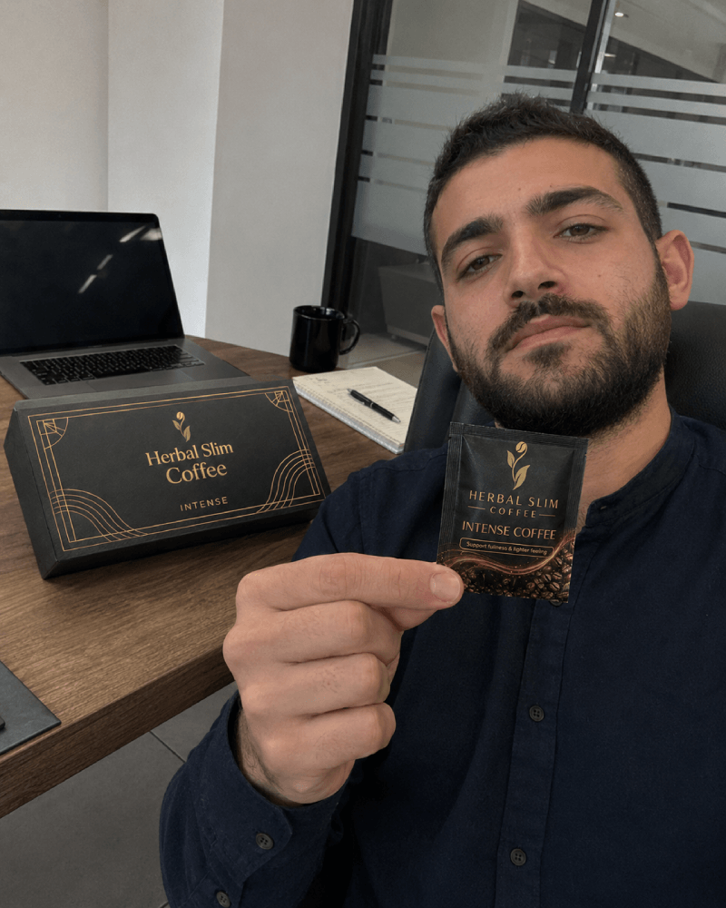 عميل سعيد مع Herbal Slim Coffee