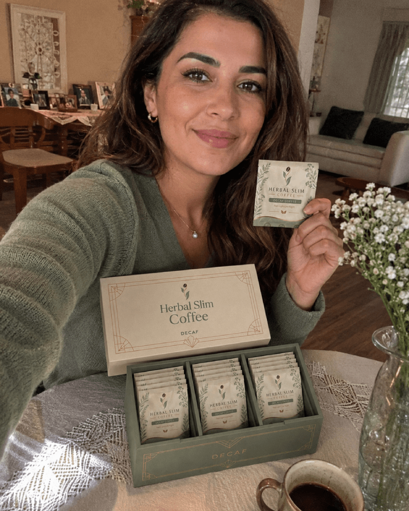 عميل سعيد مع Herbal Slim Coffee