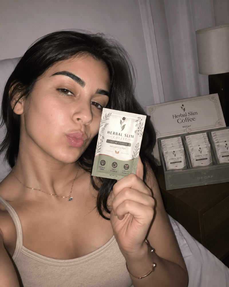 عميل سعيد مع Herbal Slim Coffee